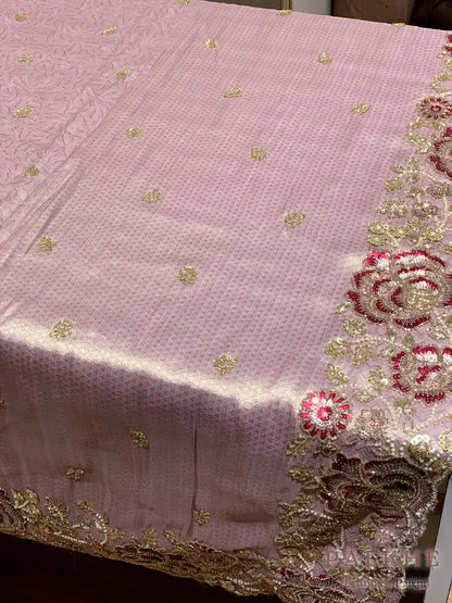 Lavender Tissue x Hand Embroidery (CU02)