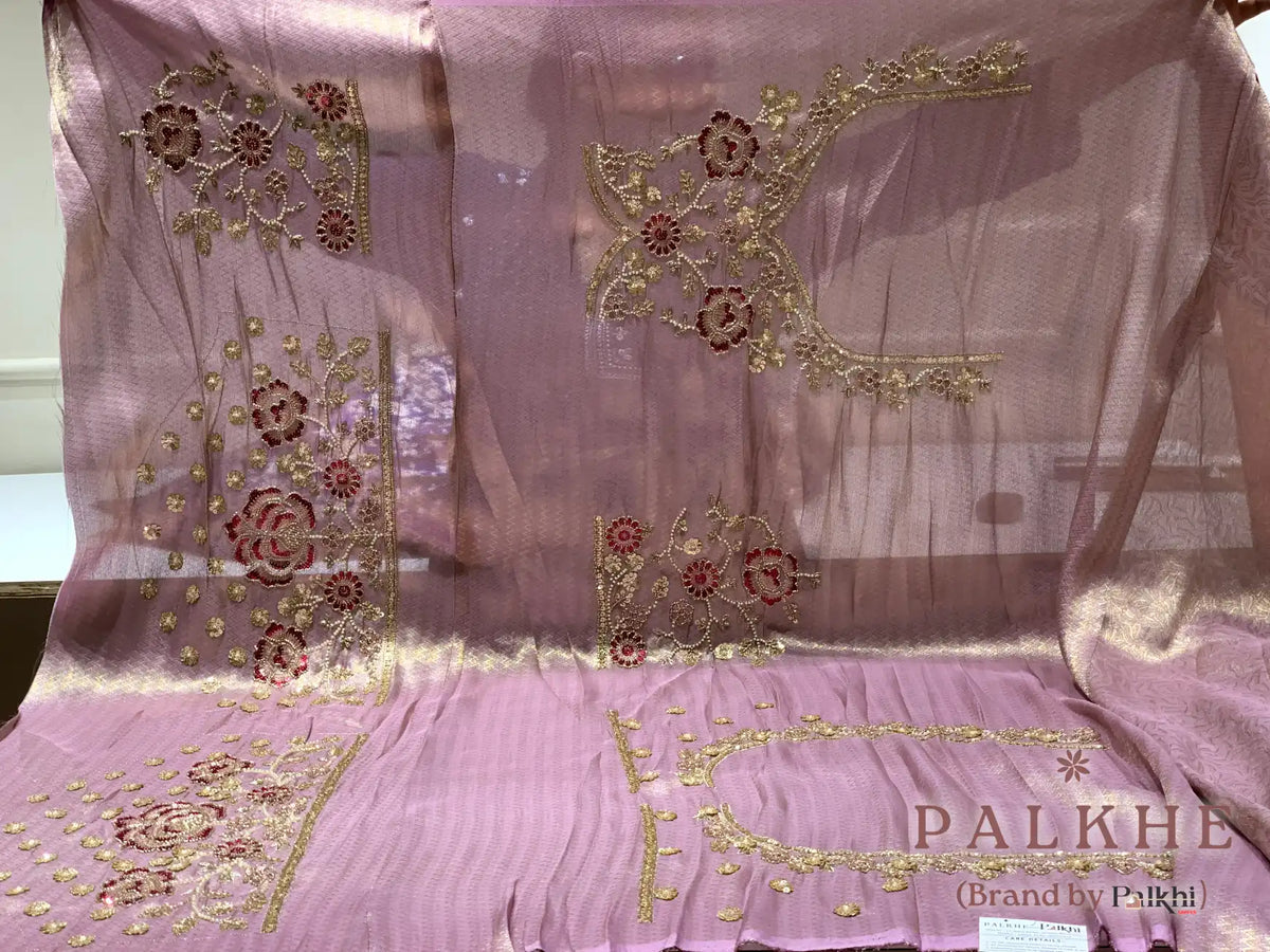 Lavender Tissue x Hand Embroidery (CU02)