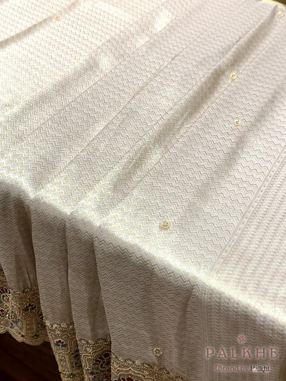 Champagne Zigzag Fancy x Hand Embroidery (CU08)