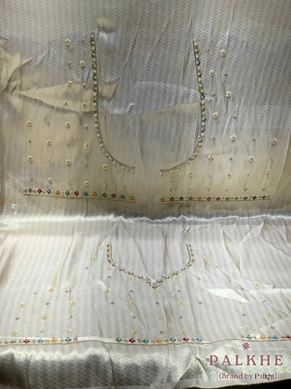 Champagne Zigzag Fancy x Hand Embroidery (CU08)