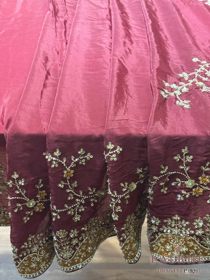 Maroon Fancy x Hand Embroidery