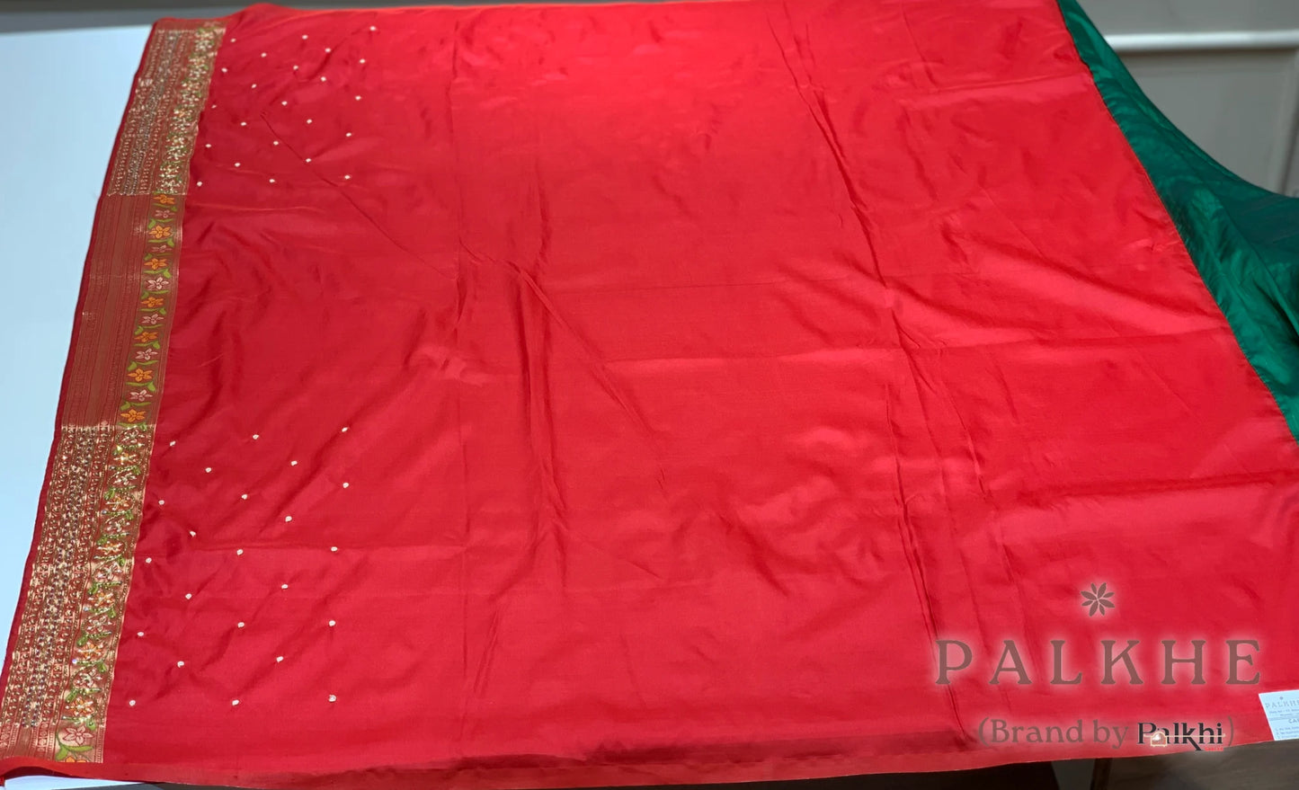 Pink Patola Silk x Hand Embroidery