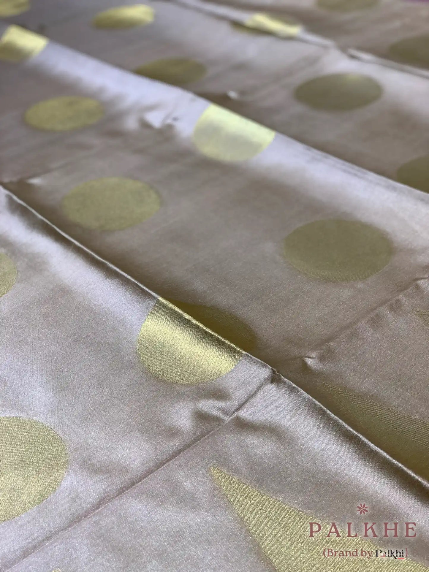 Baby Pink Tussar Silk