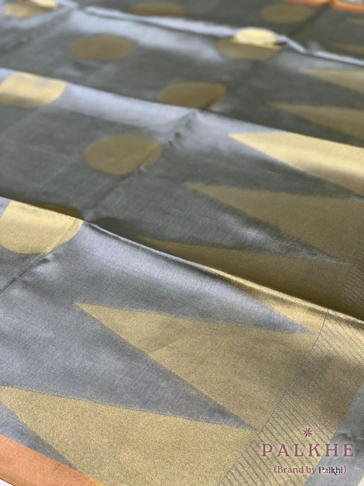 Grey Tussar Silk