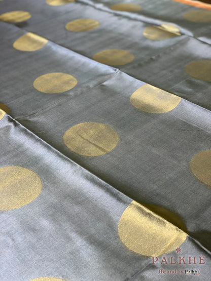 Grey Tussar Silk