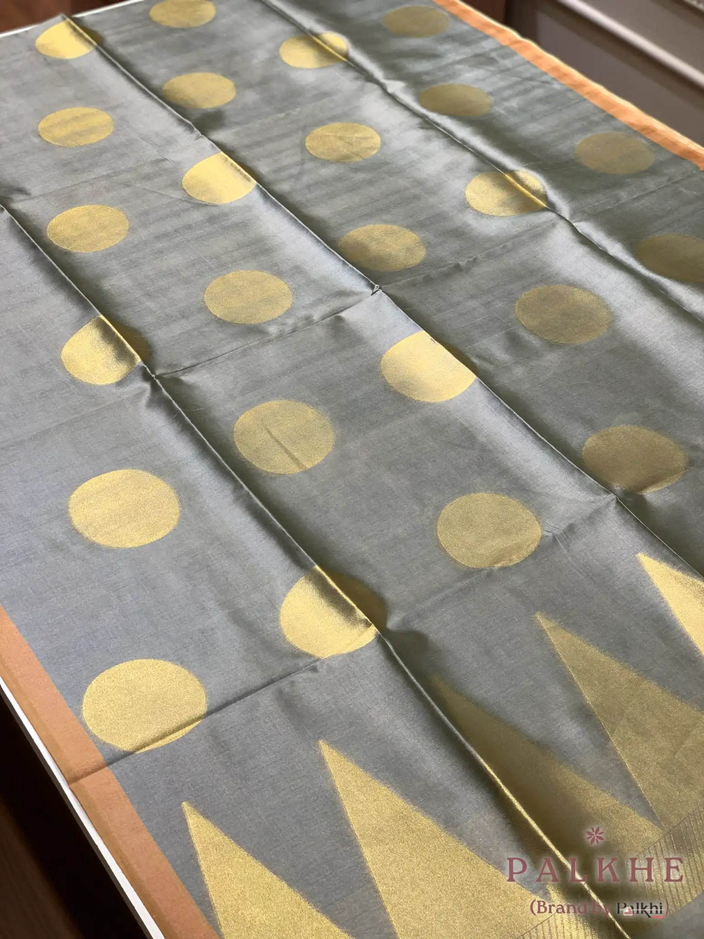 Grey Tussar Silk