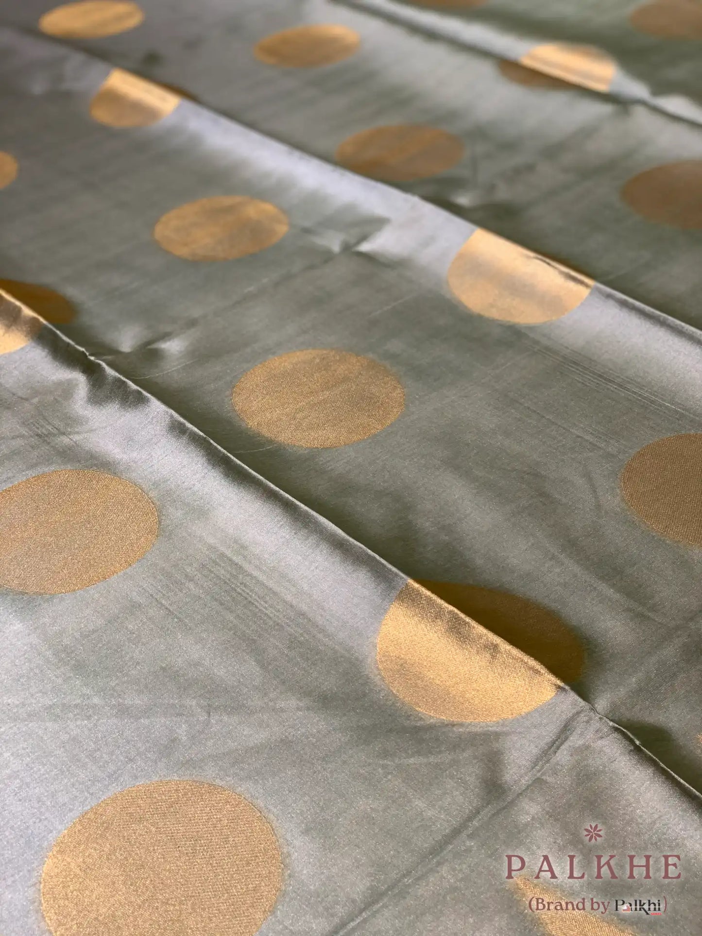 Pista Green Tussar Silk