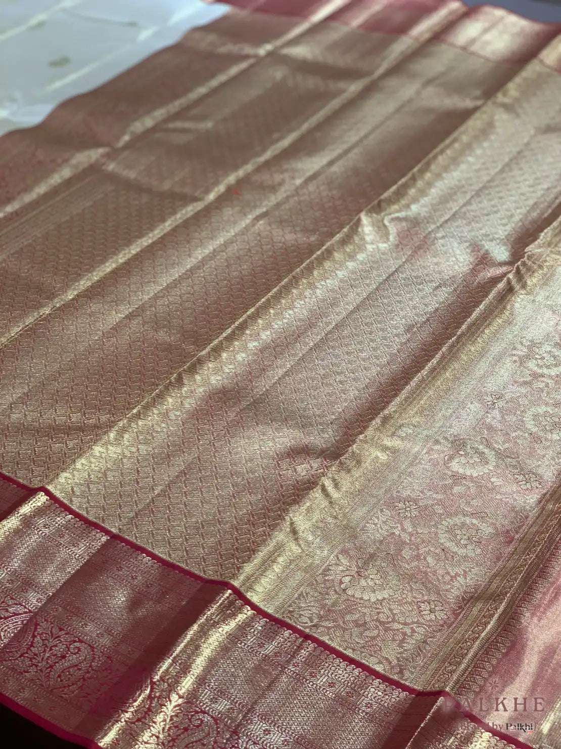 Cream Kanjivaram Buttas in Pure Silk (CN80)