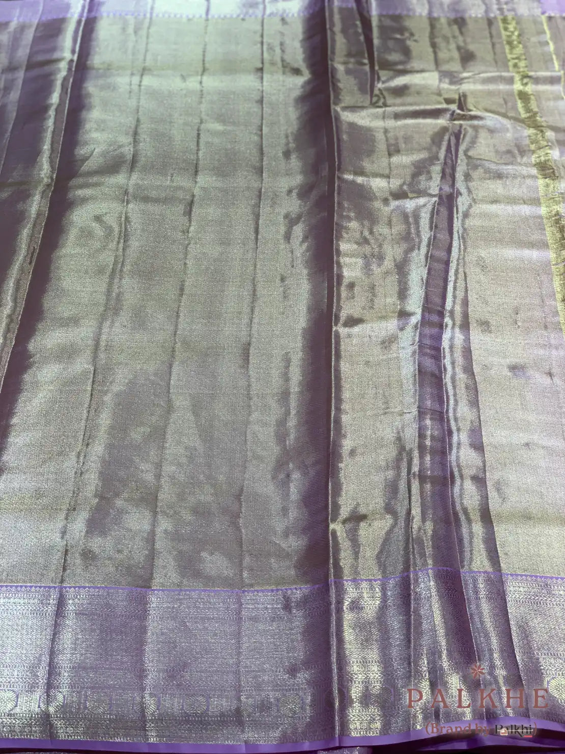 Lavender Kanjivaram Floral Jaal in Pure (CN83)