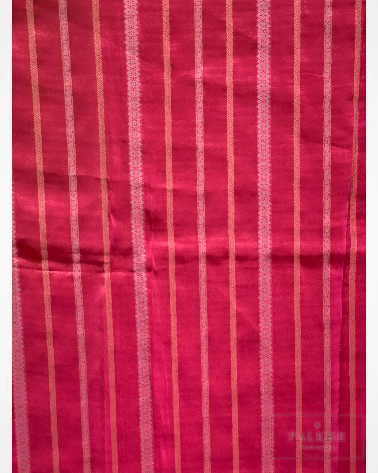 Red Tissue Silk Banarasi x Hand Embroidery