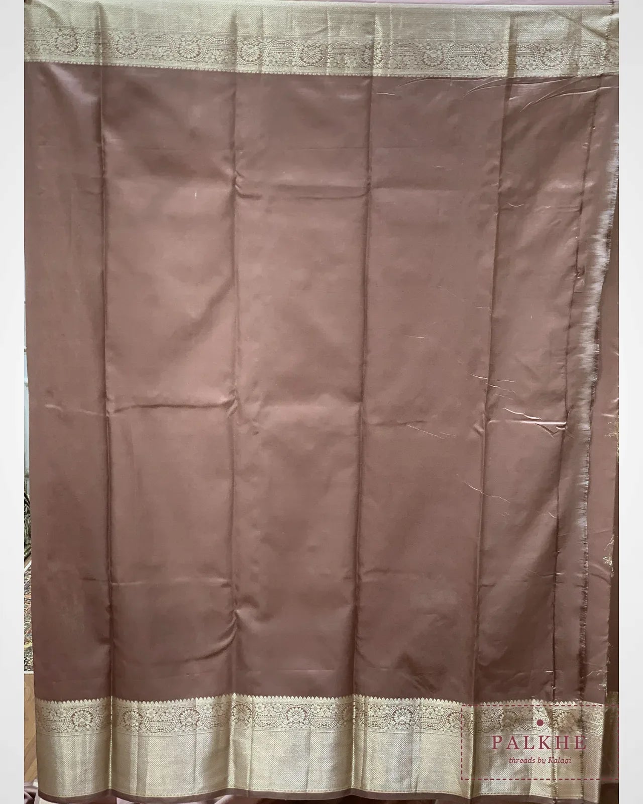 Onion Pink Kanjivaram Buttis in Pure Silk