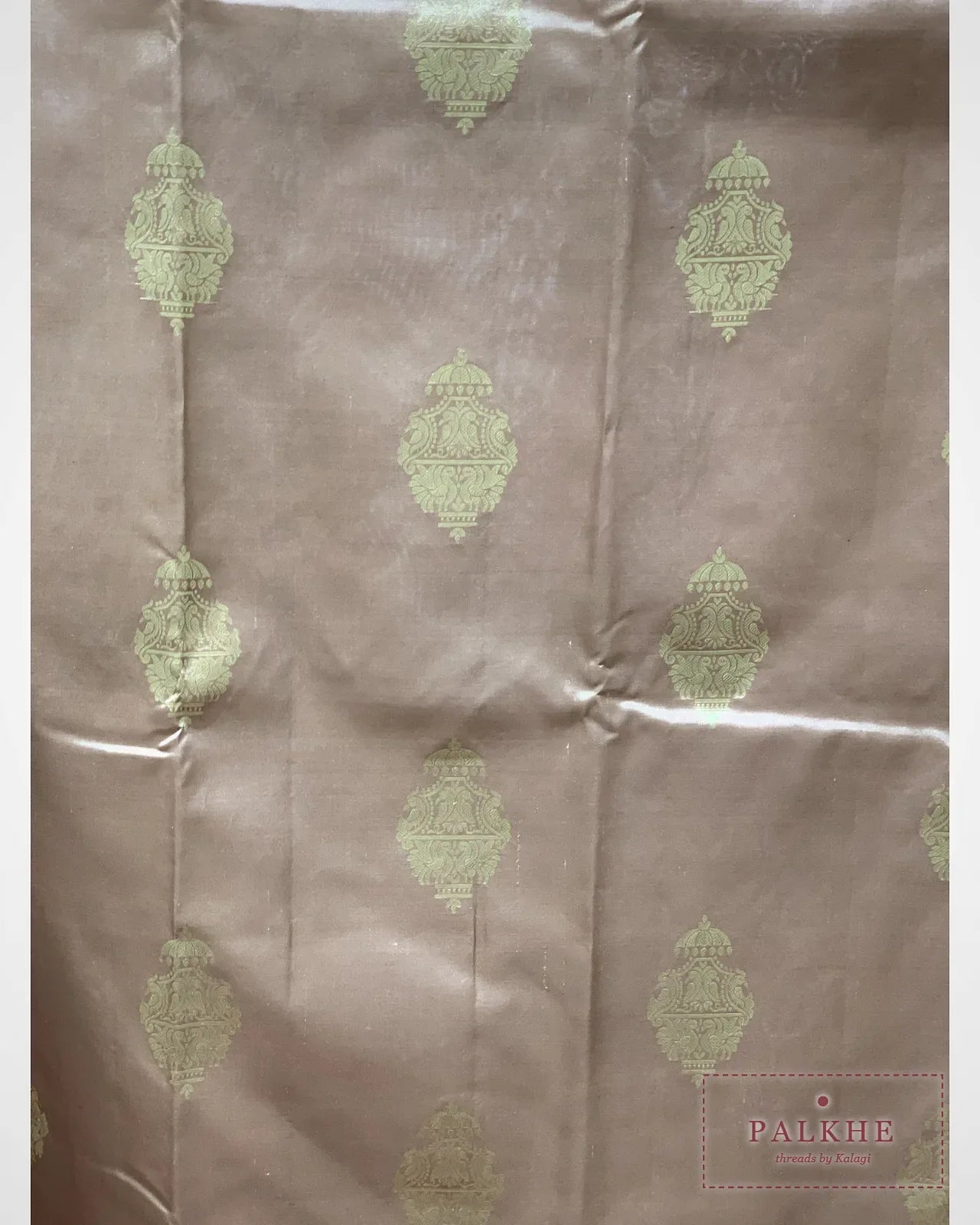 Onion Pink Kanjivaram Buttis in Pure Silk