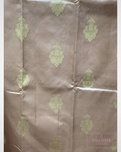 Onion Pink Kanjivaram Buttis in Pure Silk