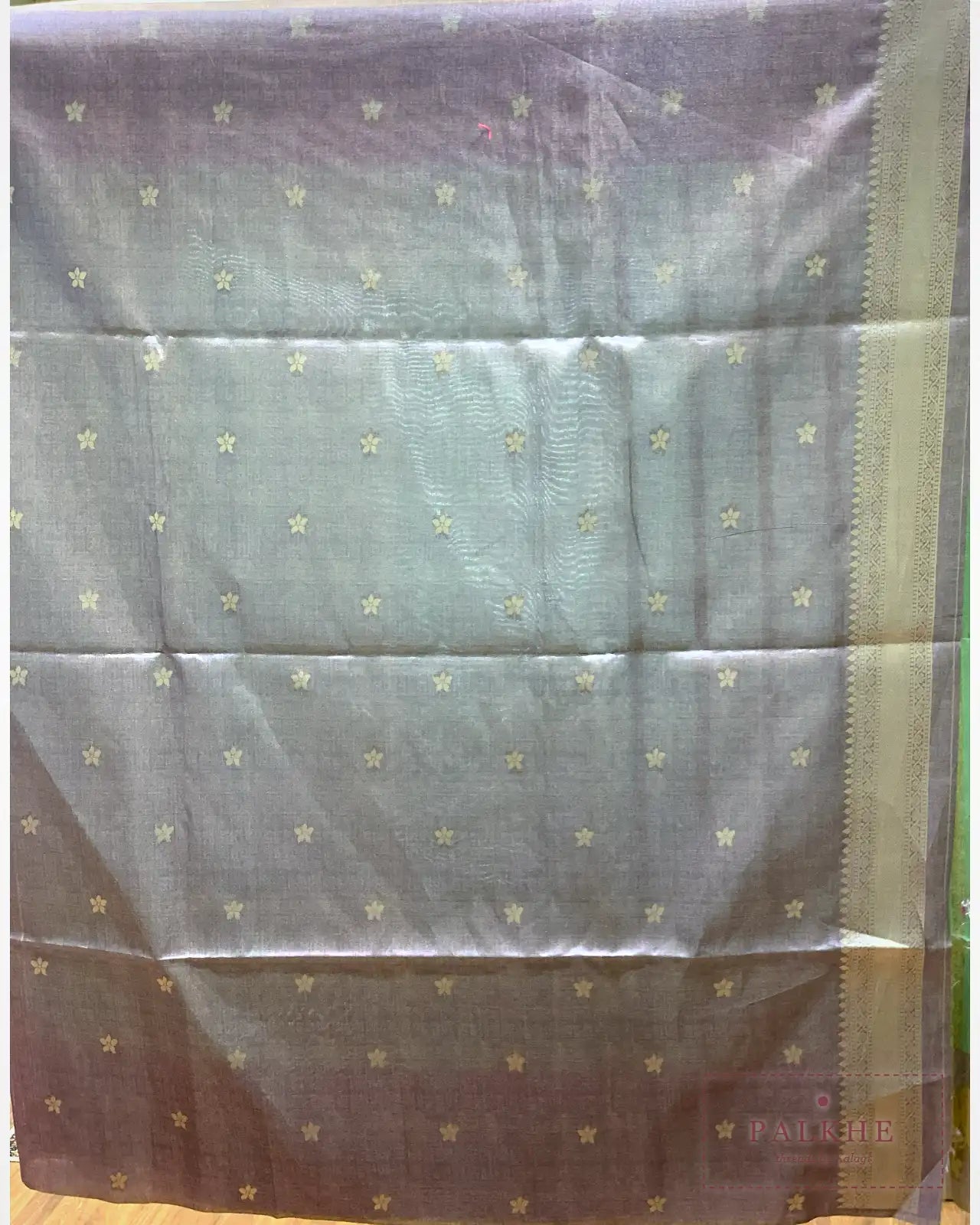 Green Tussar Silk